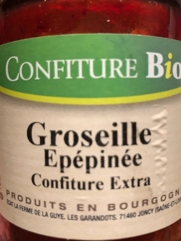 Confiture de groseille