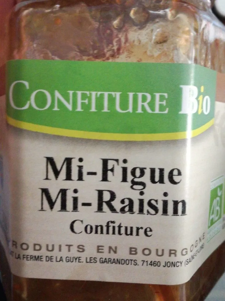 Confiture Mi-Figue Mi-Raisin
