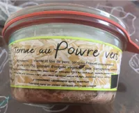 Terrine au poivre vert