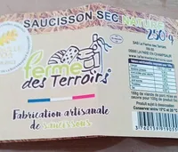 Saucisson sec nature
