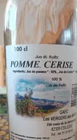 Jus de pomme cerise