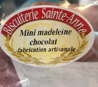 Mini madeleine au chocolat