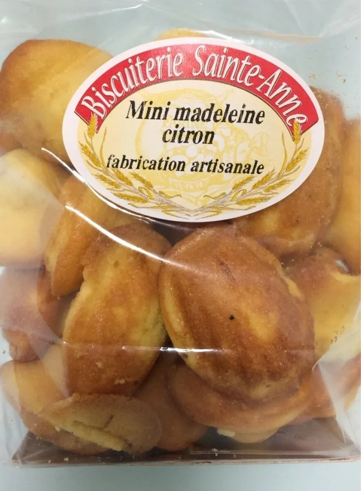 Mini madeleine au Citron