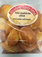 Mini madeleine au Citron