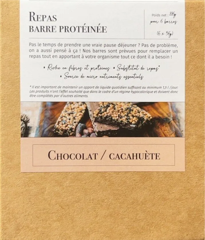 Barre repas choco cacahuète