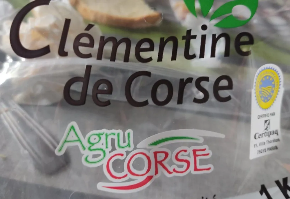 Clémentine de corse