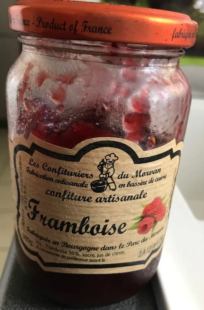 Confiture de framboise