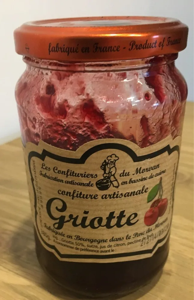 Confiture artisanale - Griotte