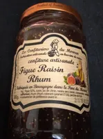 Confiture figue raisin rhum
