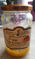 Confiture artisanale Orange pain d'épices
