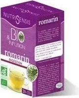 Promo Lot De 6 Nutrisensis Infusion Romarin Bio, Digestion