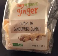 Cubes de gingembre confit