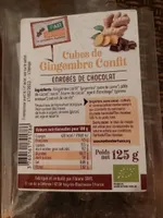 Cubes de gingembre confit