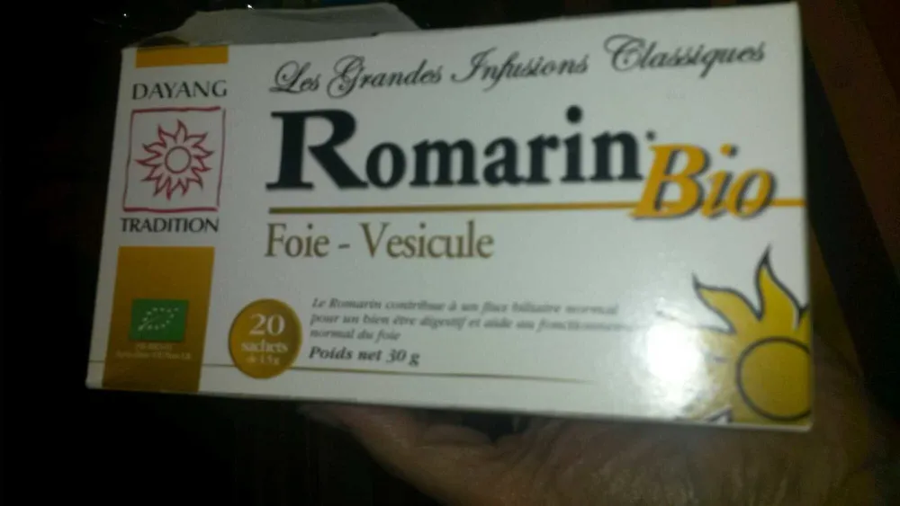 Dayang Infusion Romarin Bio 20 Sachets