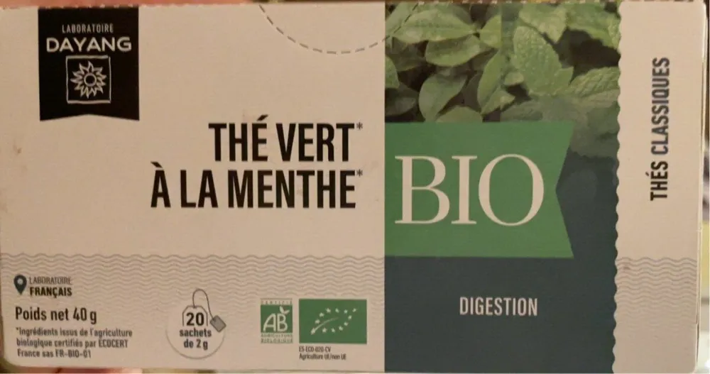 The vert a la menthe