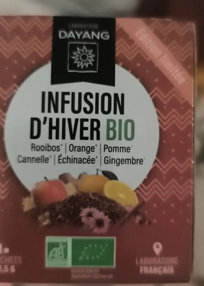 Infusion d'hiver bio