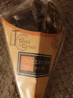 LTC chocolat noir cœur orange