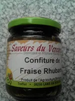 Confiture Fraise Rhubarbe