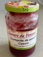 Compote de pomme cassis