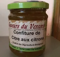 Confiture de citre aux citrons