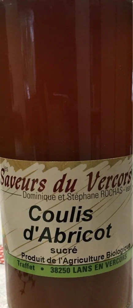 Coulis d'abricot