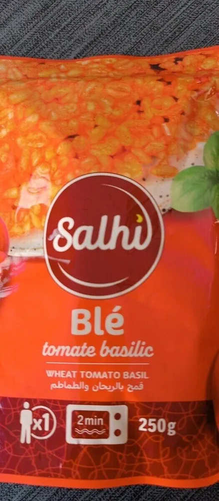 Blé tomate basilic