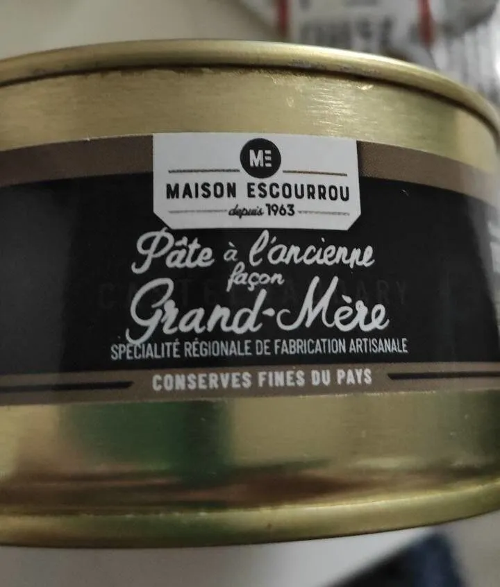 Pâté a l'ancienne façon grand mère