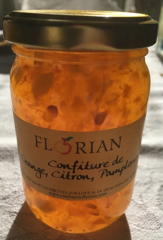 Confiture Aux 3 Agrumes