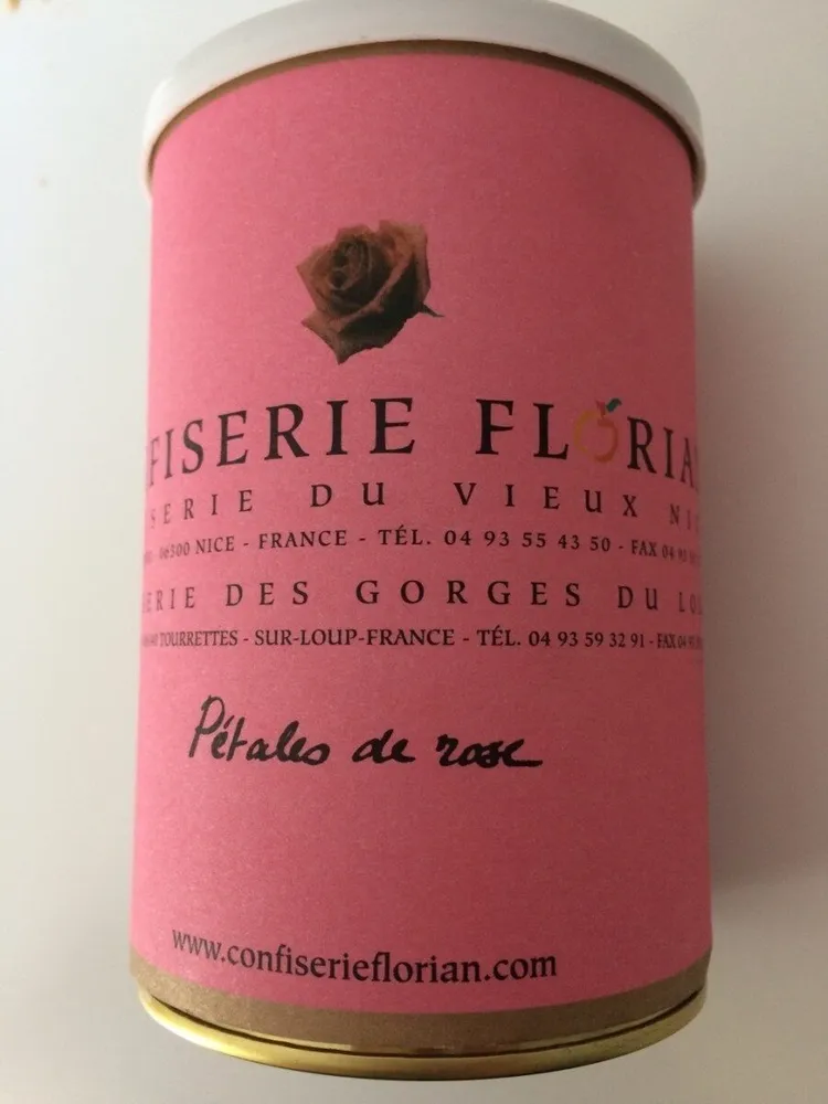 Confiture petales de roses