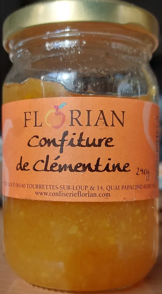 confiture de clémentine