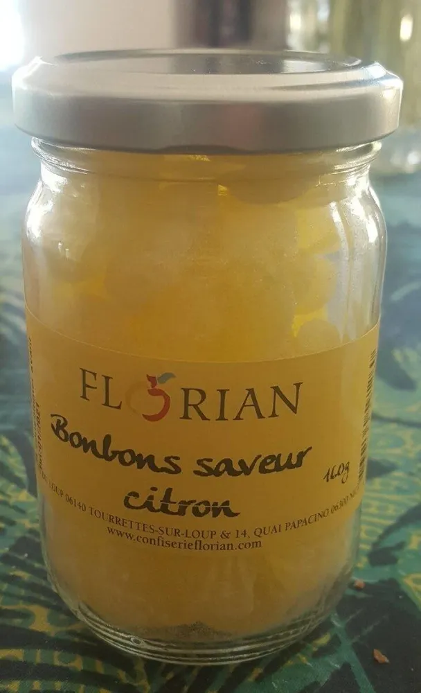 Bonbons Saveur CITRON (160g)