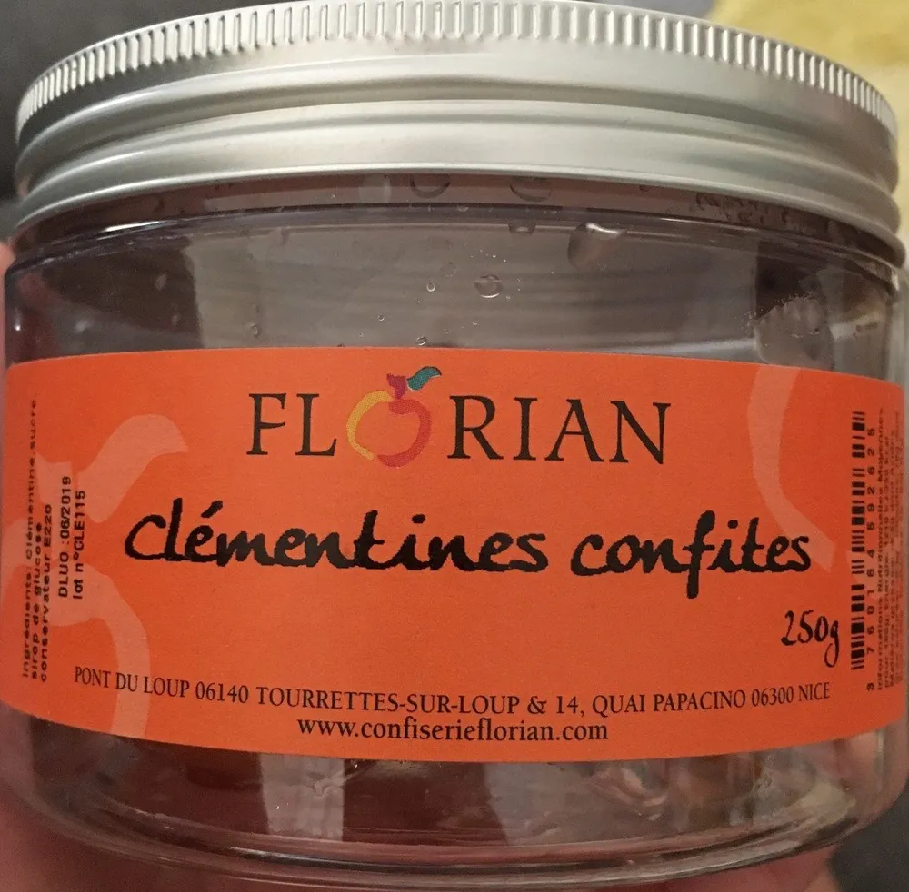 Clémentines confites