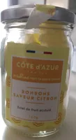 Bonbon saveur citron