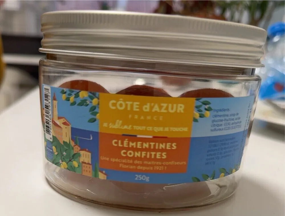 Clémentines confites