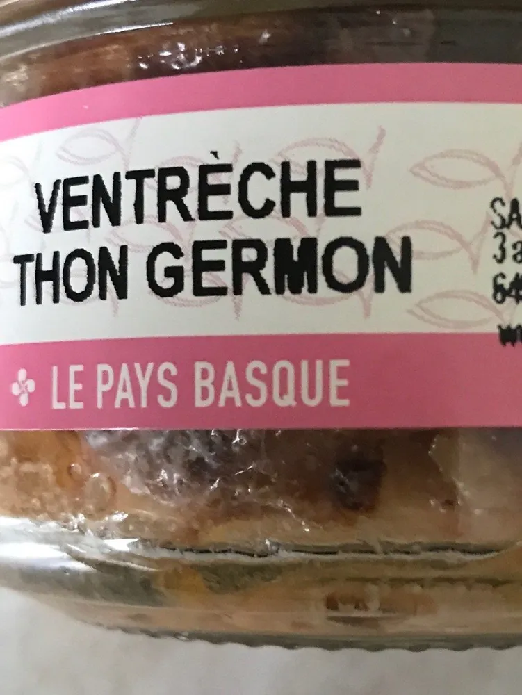 Ventreche thon germon