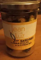 Sardines à l'huile d'olive et citron bio