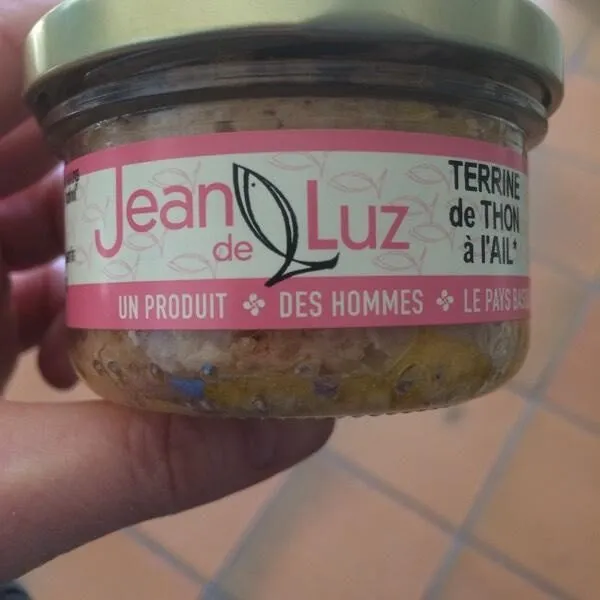 Terrine de thon à l'ail