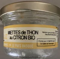 Miettes de thon au Citron bio