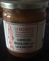 Chipirons basquaise aux légumes bio