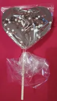 Sucette au chocolat au lait