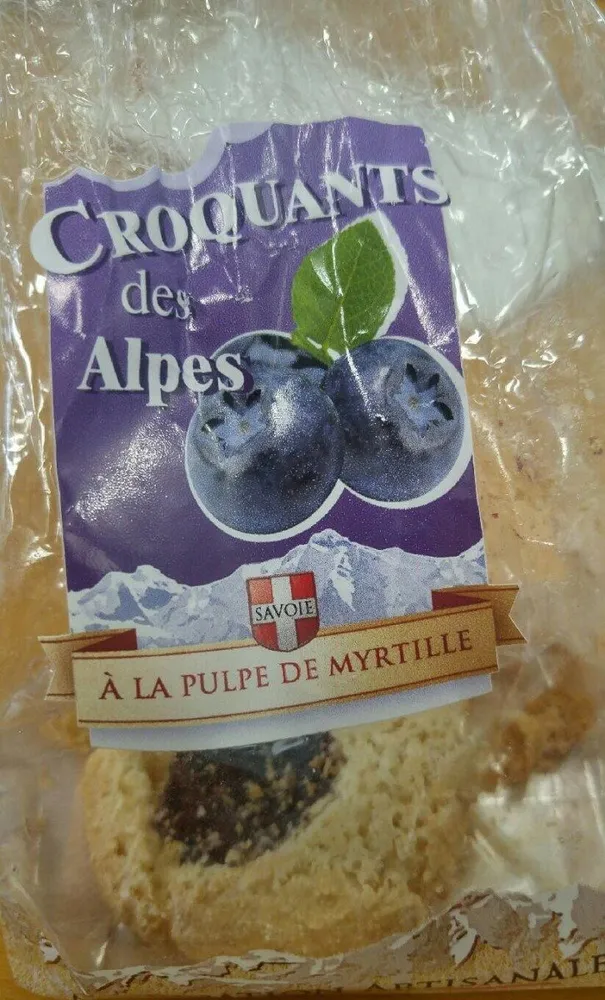 Croquant des alpes myrtille