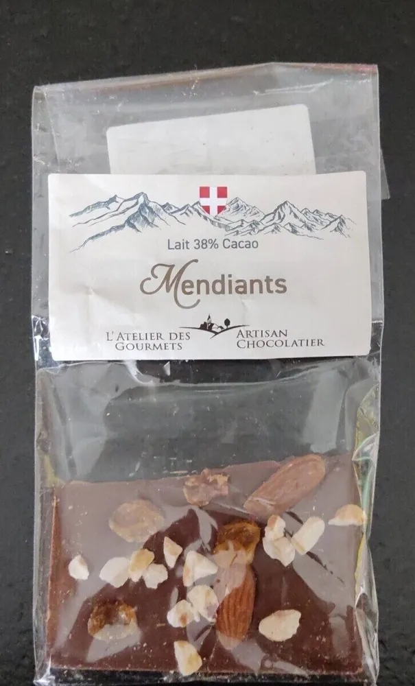 Mendiants chocolat