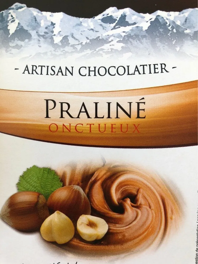 Praline onctueux