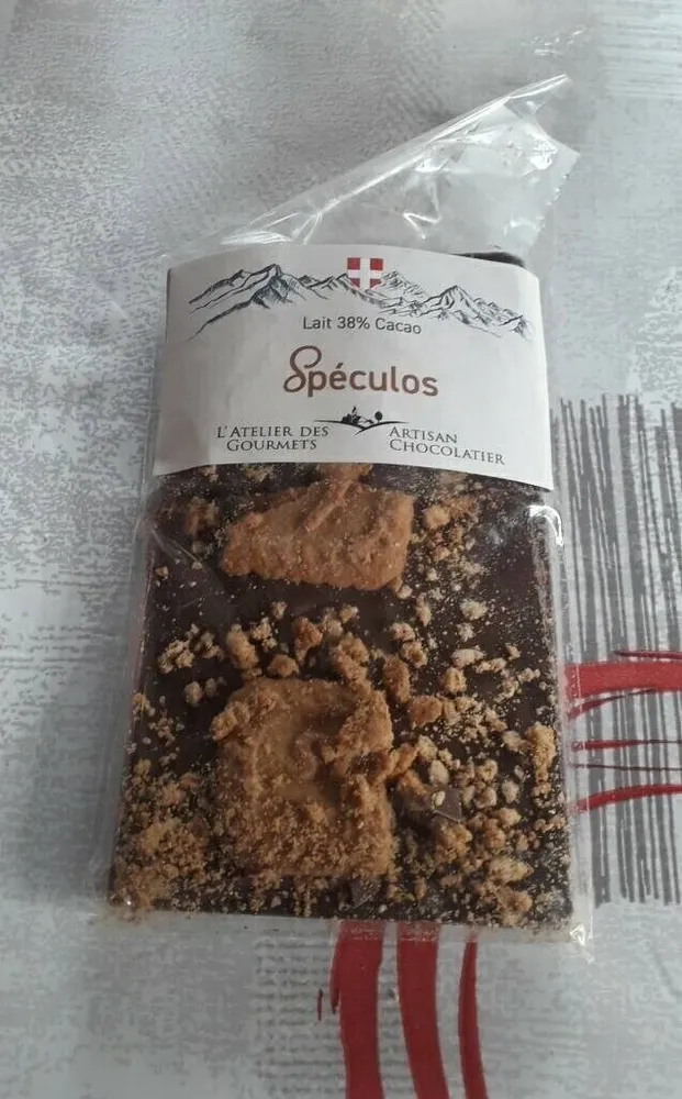 Tablette lait speculos