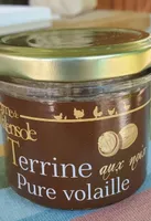 TERRINE  PURE VOLAILLE AUX NOIX