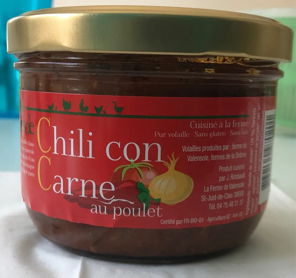 Chili con Carne au poulet