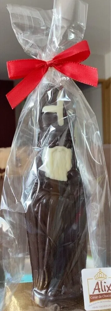 Saint nicolas 18 cm noir t3