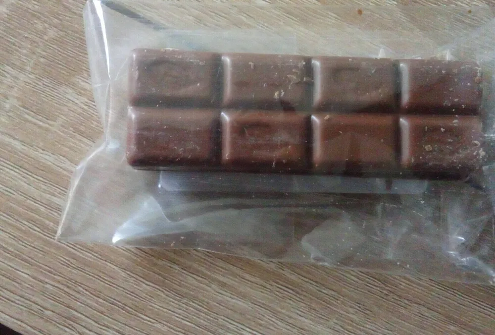 Sachet 2 barres chocolat lait façons Dubaï