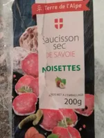 Saucisson sec de Savoie noisettes