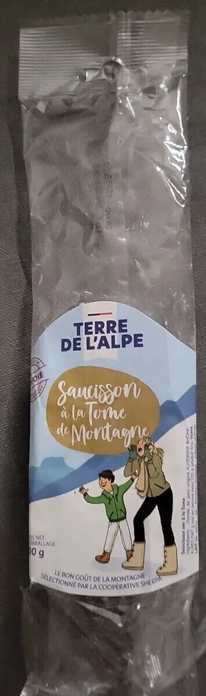 Saucisson à la Tome de montagne